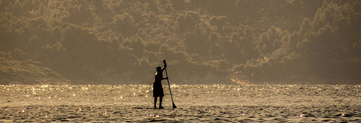 Stand up paddleboarder.